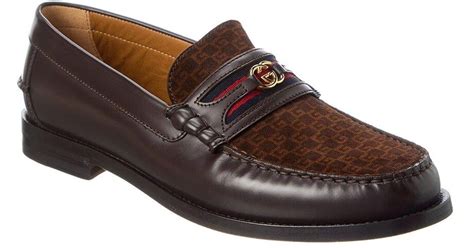 gucci interlocking logo|Gucci interlocking loafer.